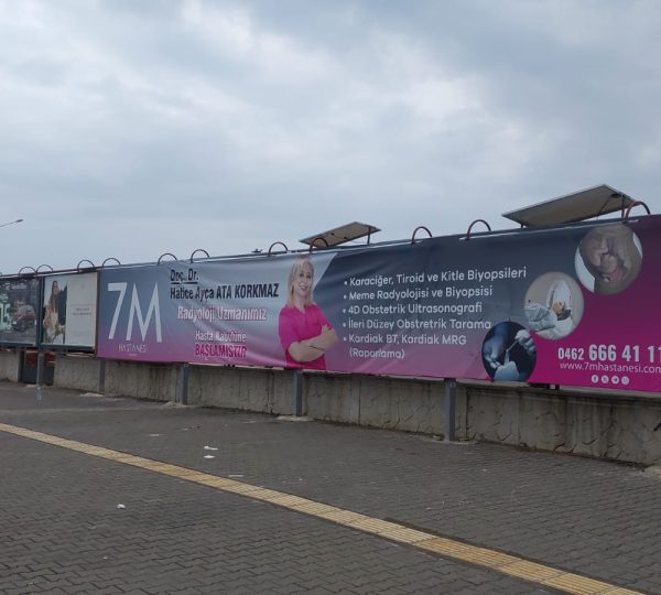 Trabzon Çukurova Grup Güneş Enerjili Billboard Aydınlatma