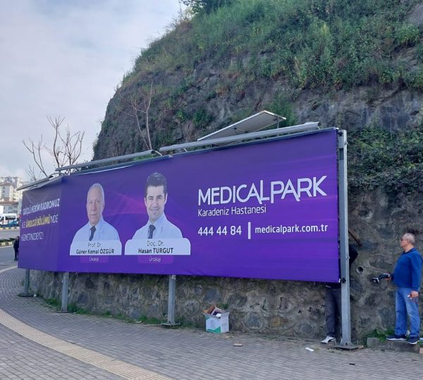 Trabzon Çukurova Grup Güneş Enerjili Billboard Aydınlatma