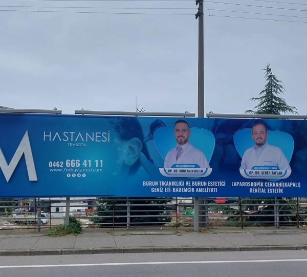 Trabzon Çukurova Grup Güneş Enerjili Billboard Aydınlatma